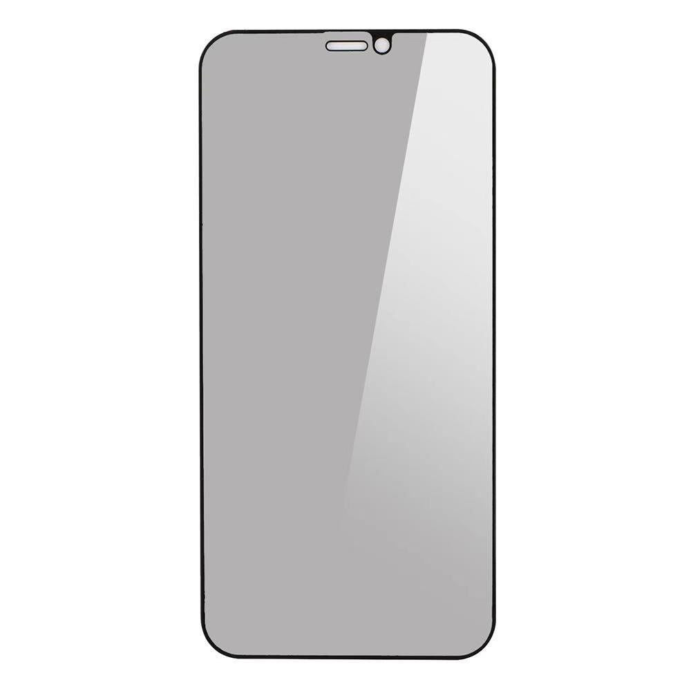 For Apple iPhone 12 Pro Max Tempered Glass Privacy Screen Protector, Anti-Spy, Scratch Resistant, 9H Hardness, Anti-Fingerprint, Easy to Install Protector Black
