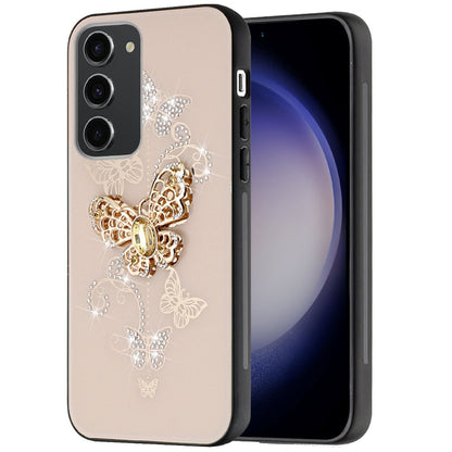For Google Pixel 10 Pro Fold Diamonds 3D Fashion Bling Sparkly Glitter Ornaments Engraving Hybrid with Ring Kickstand Case Cover