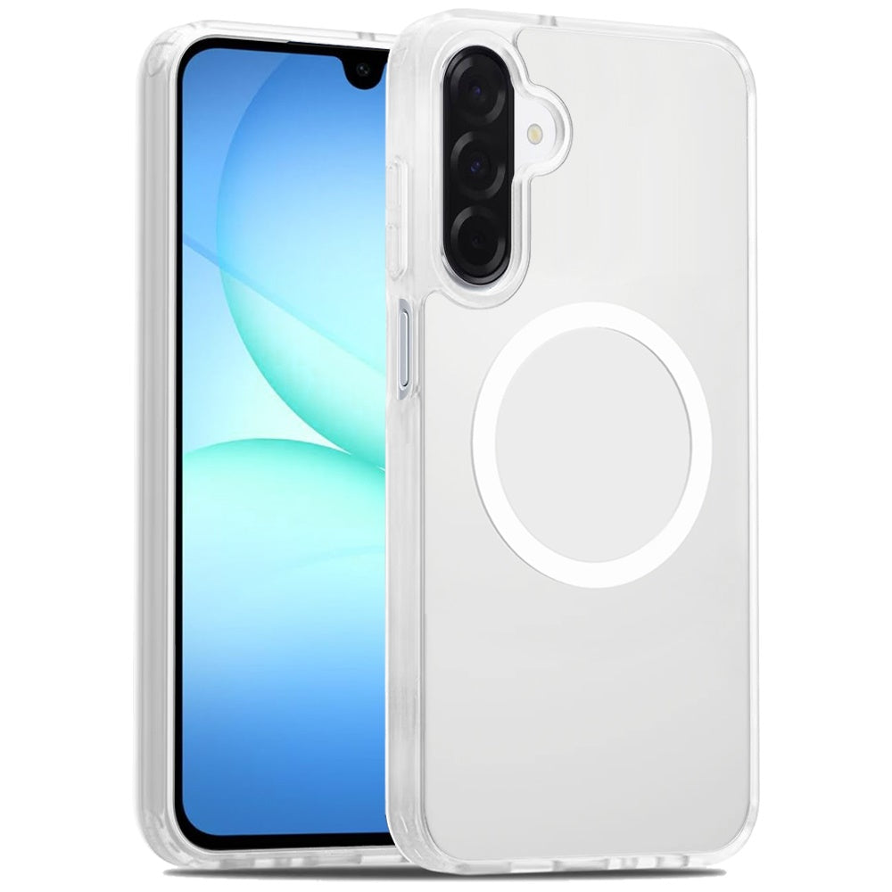 For Samsung Galaxy A17 5G MagSafe Compatible Case Hybrid Soft TPU Bumper Hard Translucent Matte Back Slim Shockproof Case Cover
