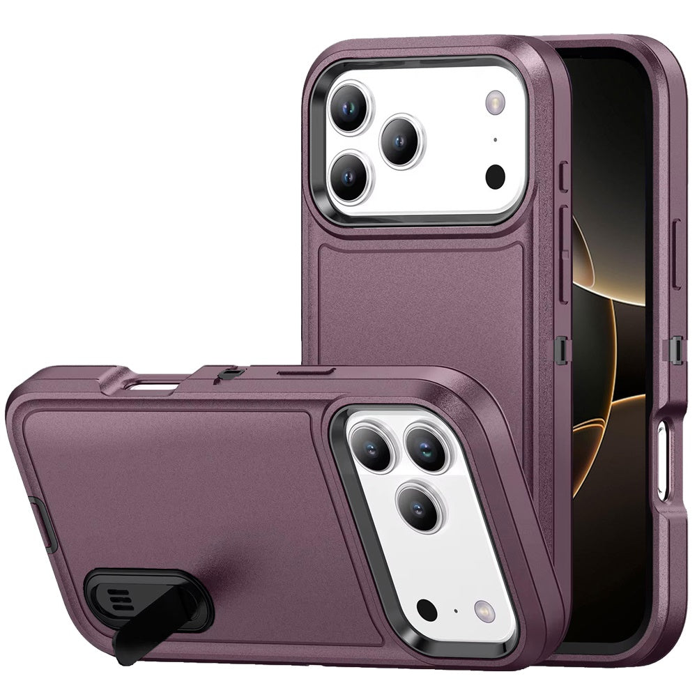 For Apple iPhone 17 Pro Max (6.9") Classic Hybrid True Transparent Shockproof Back Magnetic Case Compatible with MagSafe Case Cover Cosmic Orange