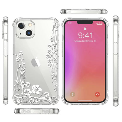 For Motorola Moto G Power 5G 2026 Hybrid Clear Frame with Trendy Pattern Design, Shockproof Hard Back & TPU Rubber Case Cover Dog Pink Heart