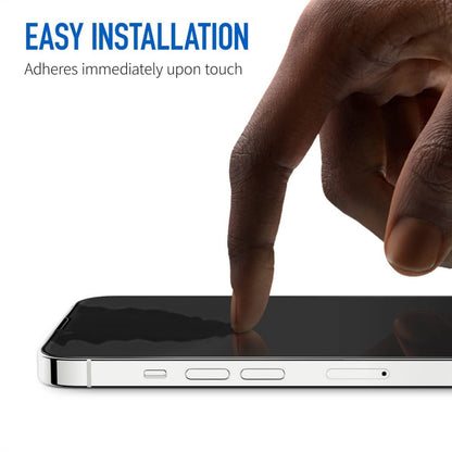 For Samsung Galaxy S26+ / S26 Plus Privacy Tempered Glass Screen Protector, 9H Anti-Spy Anti-Peek Protector Black