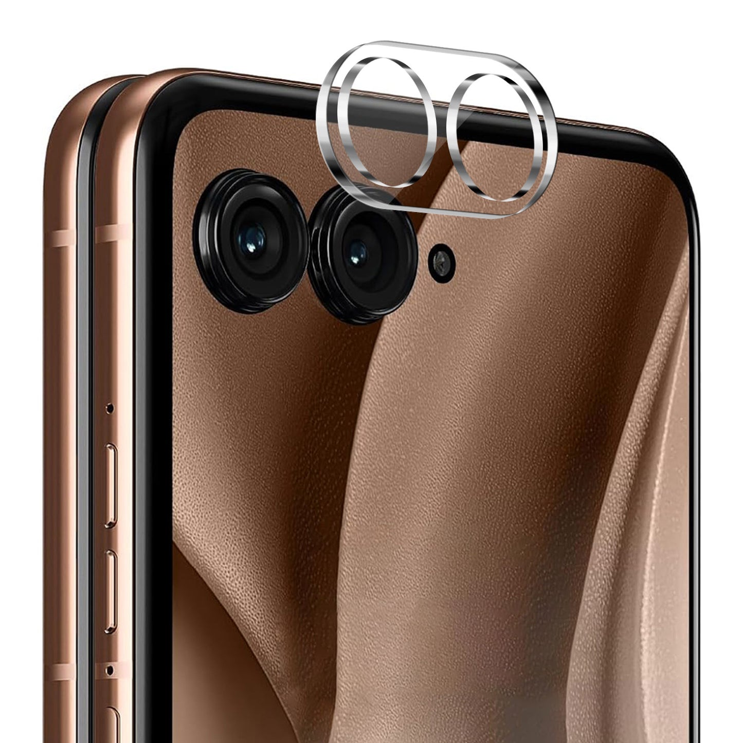 For Motorola Razr+ PLUS 2025 /2024 Camera Lens Protector HD Clear Back Camera Protector Tempered Glass, Case Friendly, Ultra-Thin, Easy Installation Protector Clear