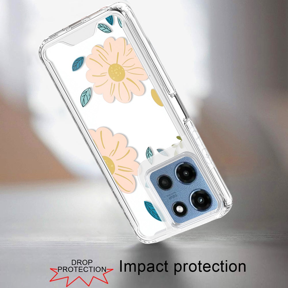 For Motorola Moto G Play 5G 2026 Beautiful TPU Design, Slim Shockproof Soft Cover for Women and Girls, Stylish Protective Case Cover