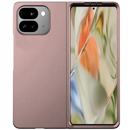 For Google Pixel 10 Pro Fold Snap-On Flip Premium Matte Finish Slim Lightweight Protective PC + Rubber TPU Hard Shell Case Cover