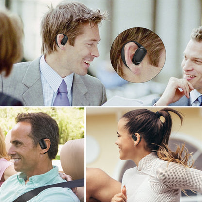 echelon RoundSound Open-Ear True Wireless Earbuds - Black, Bluetooth