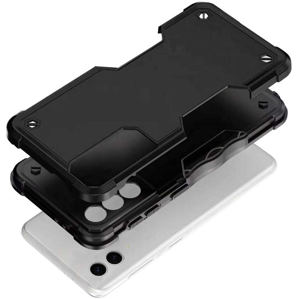 For Samsung Galaxy S25 EDGE Slim Tough Shockproof Hybrid Heavy Duty 2in1 Dual Layer TPU Bumper Rugged Rubber Defend Armor Case Cover