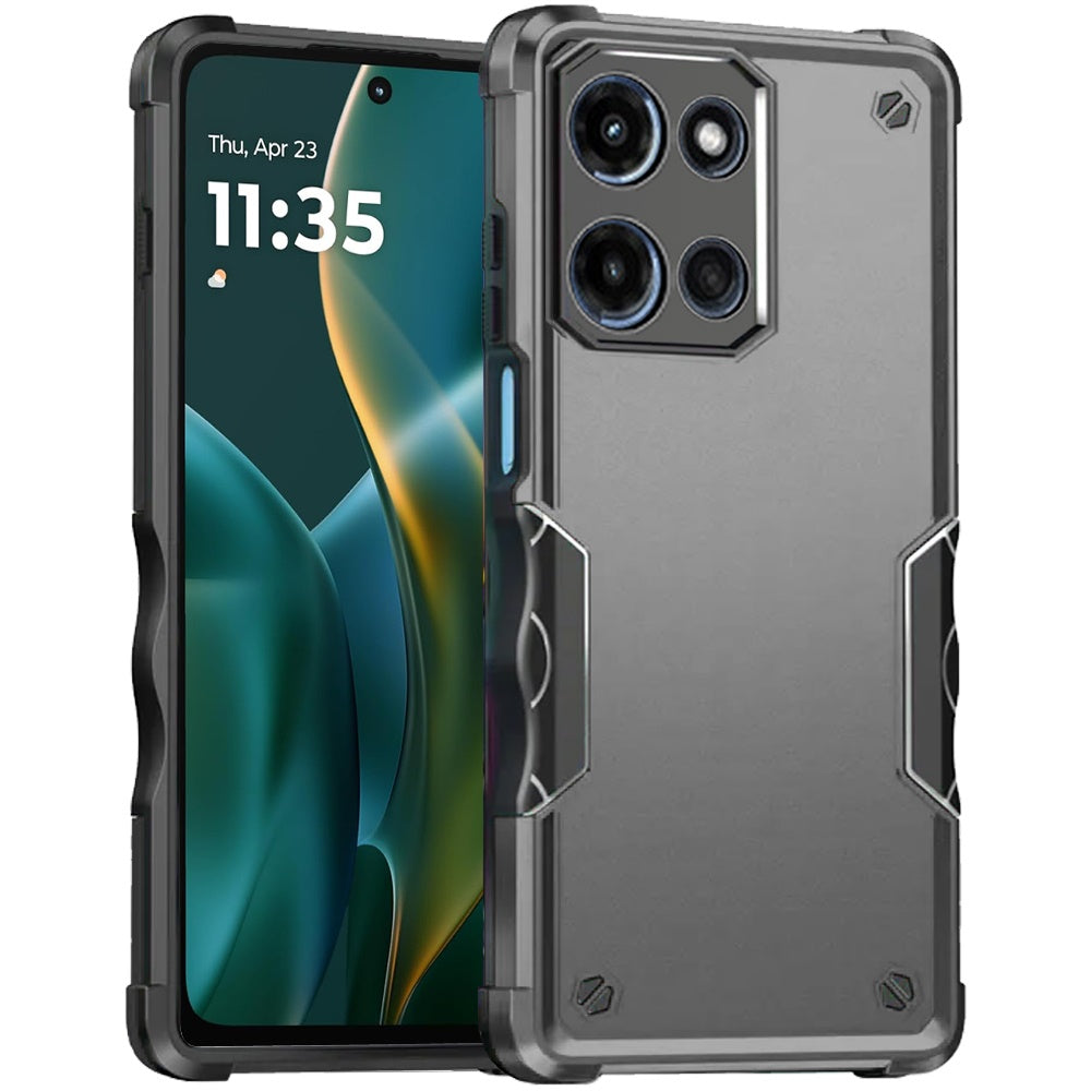 For Motorola Moto G Stylus 5G 2025 Slim Tough Shockproof Hybrid Heavy Duty 2in1 Dual Layer TPU Bumper Rugged Rubber Defend Armor Case Cover