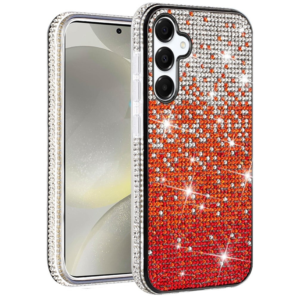 For Samsung Galaxy S25+ /S25 Plus /S24+ Plus Glitter Bling, UltraThin TPU Sparkle Diamond Rhinestone Shiny Full Crystal Stones Back Case Cover