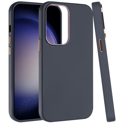 For Apple iPhone 17 Hybrid Armor Shockproof, Durable Bumper Rubber Gummy Gel Slick Hard PC Silicone TPU Case Cover Blue