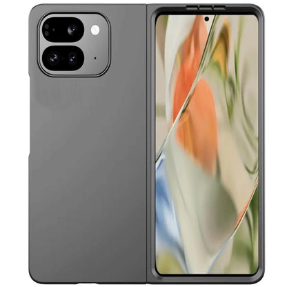 For Google Pixel 10 Pro Fold Snap-On Flip Premium Matte Finish Slim Lightweight Protective PC + Rubber TPU Hard Shell Case Cover