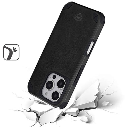 For Apple iPhone 16 Pro (6.3") Premium Heavy Duty Dual-Layer Rugged Protection, Shockproof Tough Magnetic Compatible with MagSafe Case Cover