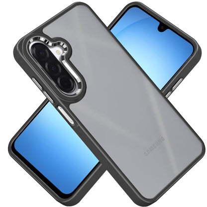 For Samsung Galaxy S25 Fan Edition /Galaxy S25 FE Slim Fit Thin Hybrid,Frosted Matte Polished Acrylic Hard PC with TPU Rubber Frame Case Cover