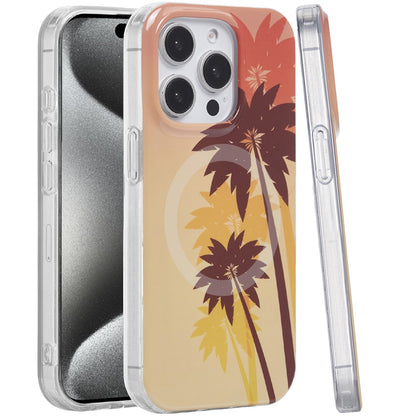 For Apple iPhone 16 Pro Max Durable Fashion IMD Printed Design TPU Slim Shockproof Protective Case with Stylish Pattern Case Cover