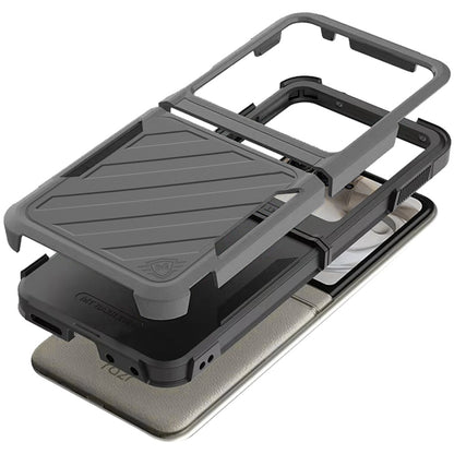 For Motorola Razr 2025 Hybrid lined shockproof dual layer Rugged 2in1 Hard PC & Silicone TPU Non Slip Textured Tough Armor Case Cover