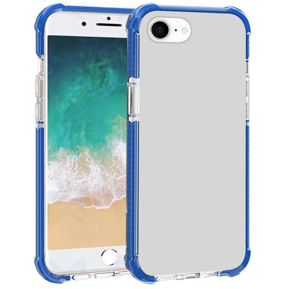 For Apple iPhone 17E /16E Hybrid Transparent Acrylic Rubber Gummy Hard PC Silicone TPU Color Bumper Frame Shockproof Case Cover