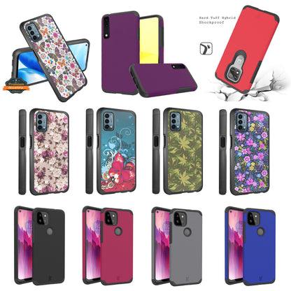 For Samsung Galaxy A36 Fashion Graphic Design Hybrid 2in1 Tough Strong Hard PC TPU Frame, Magnet Mount Friendly, Shockproof Protection Case Cover
