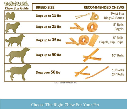 Fieldcrest Farms Nothin to Hide Beef Flip Chips Dog Chews [Dog Supplies] 8 count