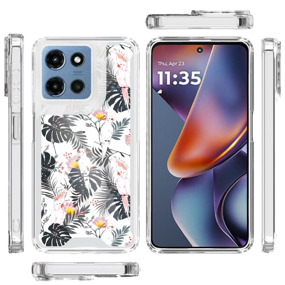 For Motorola Moto G 5G 2026/2025 Beautiful TPU Design, Slim Shockproof Soft Cover for Women and Girls, Stylish Protective Case Cover