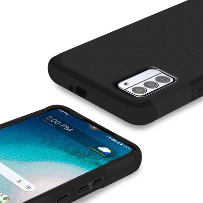 For Motorola Moto G Power 5G (2025) Slim Tough Shockproof Hybrid with Dual Layer Hard PC + TPU Protection, Armor for Strong Drop & Impact Resistance Case Cover