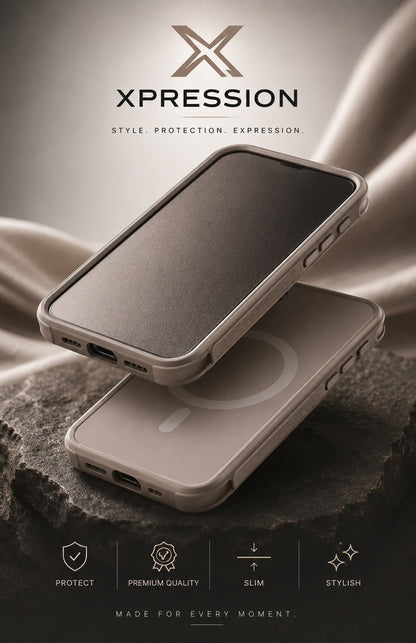 Phone Case for Apple iPhone 16 Pro Glitter Magnetic Transparent Shockproof Hybrid Thick 3mm Grip Durable Camera Protection Anti-Slip Cover Clear