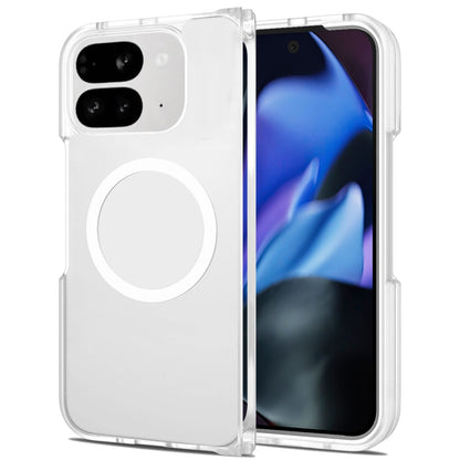 For Google Pixel 10 Pro Fold Magnetic Case Hybrid Soft TPU Bumper Hard Translucent Matte Back Slim Shockproof Case Cover