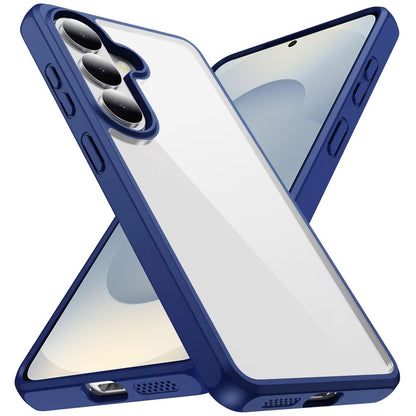 For Samsung Galaxy S26+ / S26 Plus Hybrid Transparent HQ Slim Shockproof Clear Protective Thick 2.0mm TPU Frame Case Cover