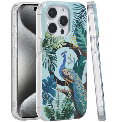 For Apple iPhone 15 Pro Max Durable Fashion IMD Printed Design TPU Slim Shockproof Protective Case with Stylish Pattern Case Cover