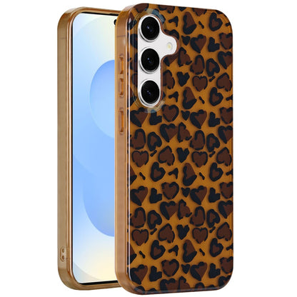 For Samsung Galaxy S25 /S24 Fashion Layer Design Slim IMD TPU Protective, Shockproof Hybrid Stylish Durable Hard PC Case Cover