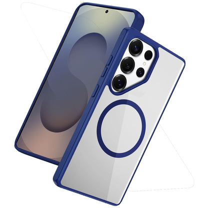 For Samsung Galaxy S26 Ultra Magnetic Circle HQ Transparent Clear TPU Thick 2.0mm Frame Hybrid Shockproof Protector Case Cover