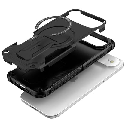 For Apple iPhone 17 Air (6.6") Magnetic Invisible Kickstand Holder with Magsafe, Slim Fit Shockproof Hybrid Military Grade Heavy Duty Case Cover