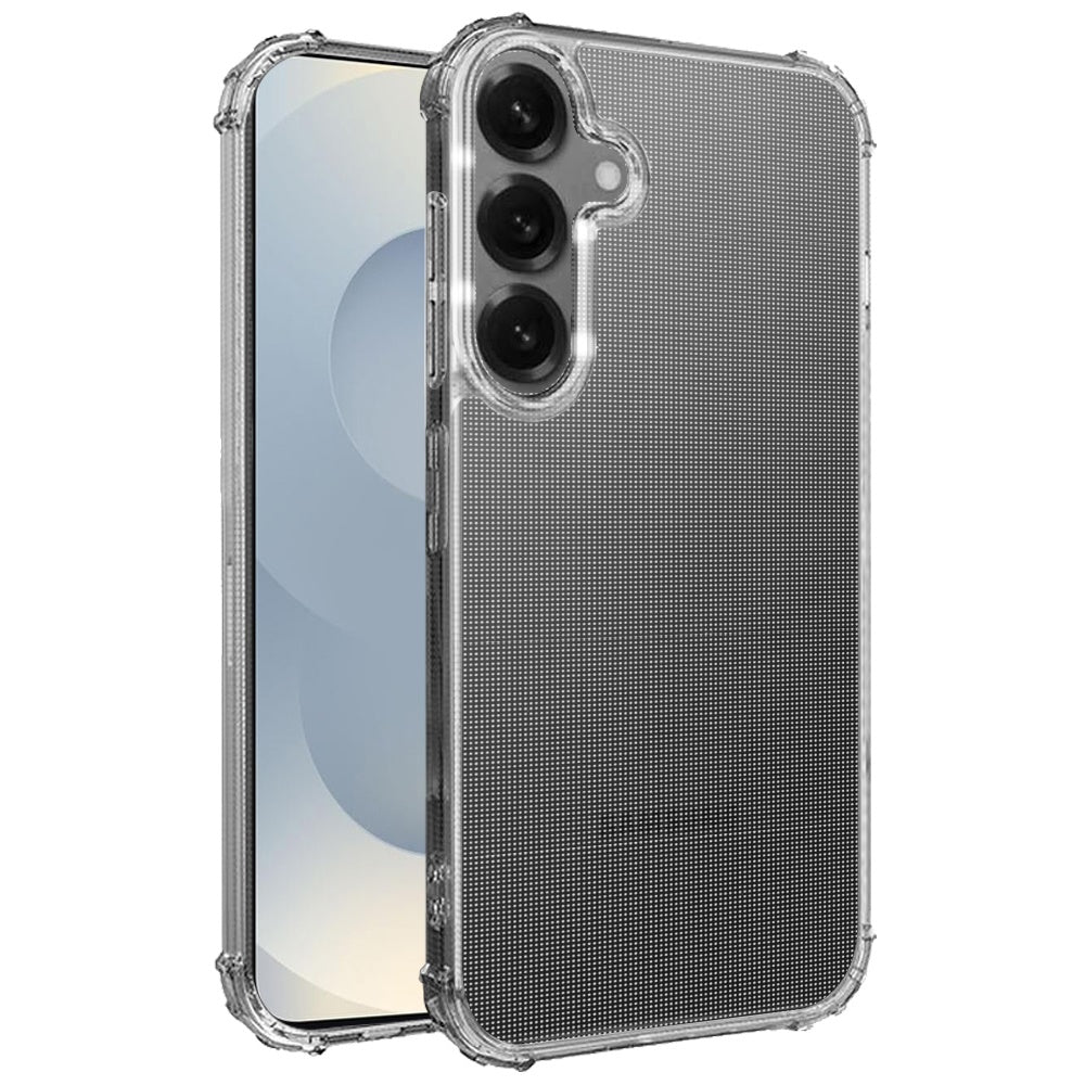 For Samsung Galaxy S26+ / S26 Plus Hybrid Clear TPU Bumper, Shockproof, Rubber Silicone 4 Corners Gel, Lightweight, Protective Slim Back Case Cover Clear