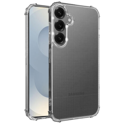 For Samsung Galaxy S26+ / S26 Plus Hybrid Clear TPU Bumper, Shockproof, Rubber Silicone 4 Corners Gel, Lightweight, Protective Slim Back Case Cover Clear