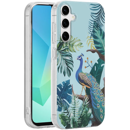 For Samsung Galaxy A16 Fashion Layer Design Slim IMD TPU Protective, Shockproof Hybrid Stylish Durable Hard PC Case Cover