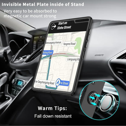 For Samsung Galaxy Z Fold 7 Matte Silicone TPU Rubber Magnetic with 360° Ring Stand Grip Shockproof Slim Hybrid Case Cover