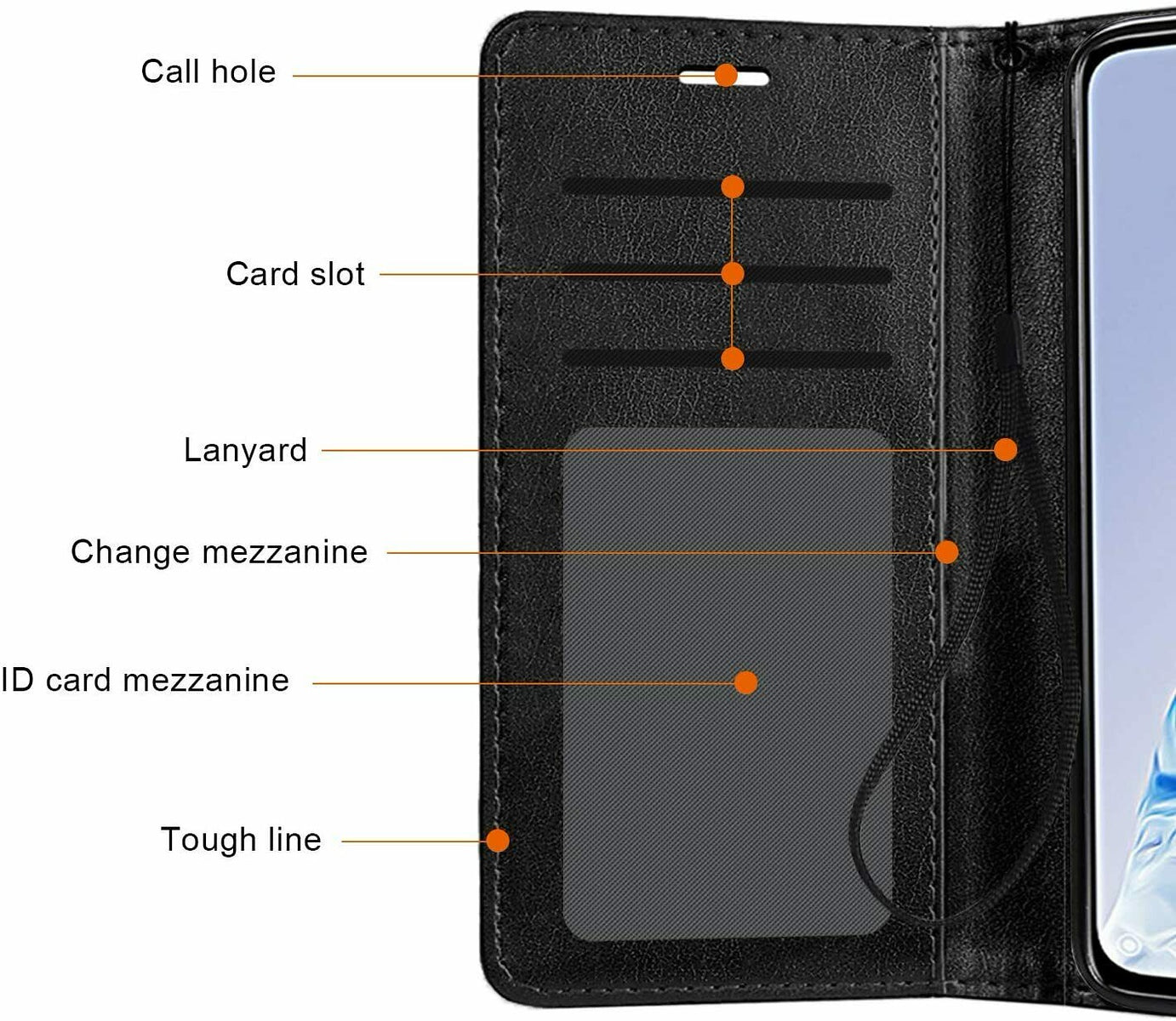 For Apple iPhone 16 (6.1") Wallet PU Leather Pouch with Credit Card Slots ID Money Pocket, Stand & Strap Flip Bookstyle Case Cover