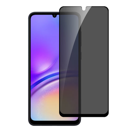 For Samsung Galaxy A26 Tempered Glass Privacy Screen Protector, Anti-Spy, Scratch Resistant, 9H Hardness, Anti-Fingerprint, Easy to Install Protector Black