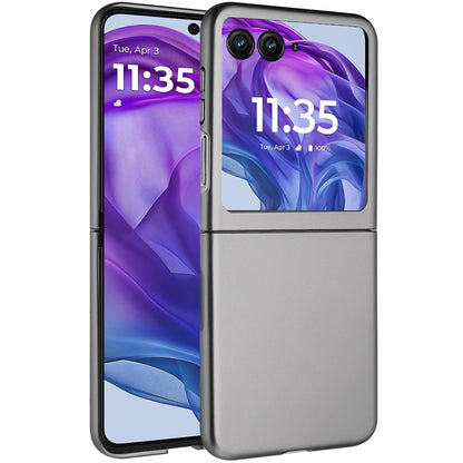 For Motorola Razr+ PLUS (2025 /2024) Snap-On Flip Premium Matte Finish Slim Lightweight Protective PC + Rubber TPU Hard Shell Case Cover
