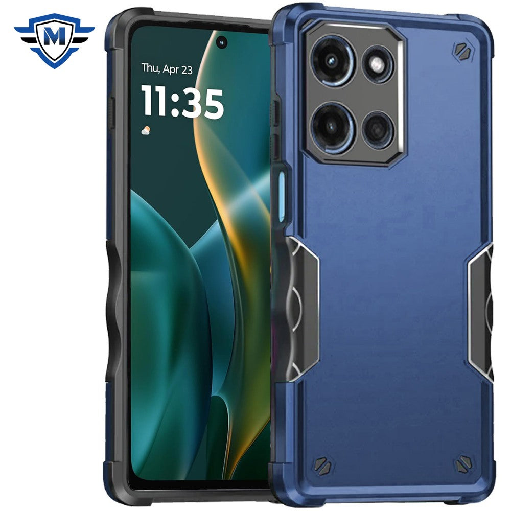 For Motorola Moto G Stylus 5G 2025 Slim Fit Back Hybrid Lightweight Shockproof 2-in-1 Hybrid Hard PC Bumper Frame Armor Protection Case Cover