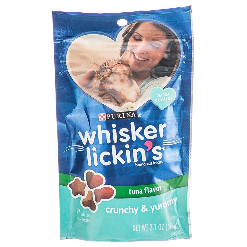 Purina Whisker Lickin's Crunch Lovers Tuna Flavored Cat Treats [Cat Treats] 1.7 oz