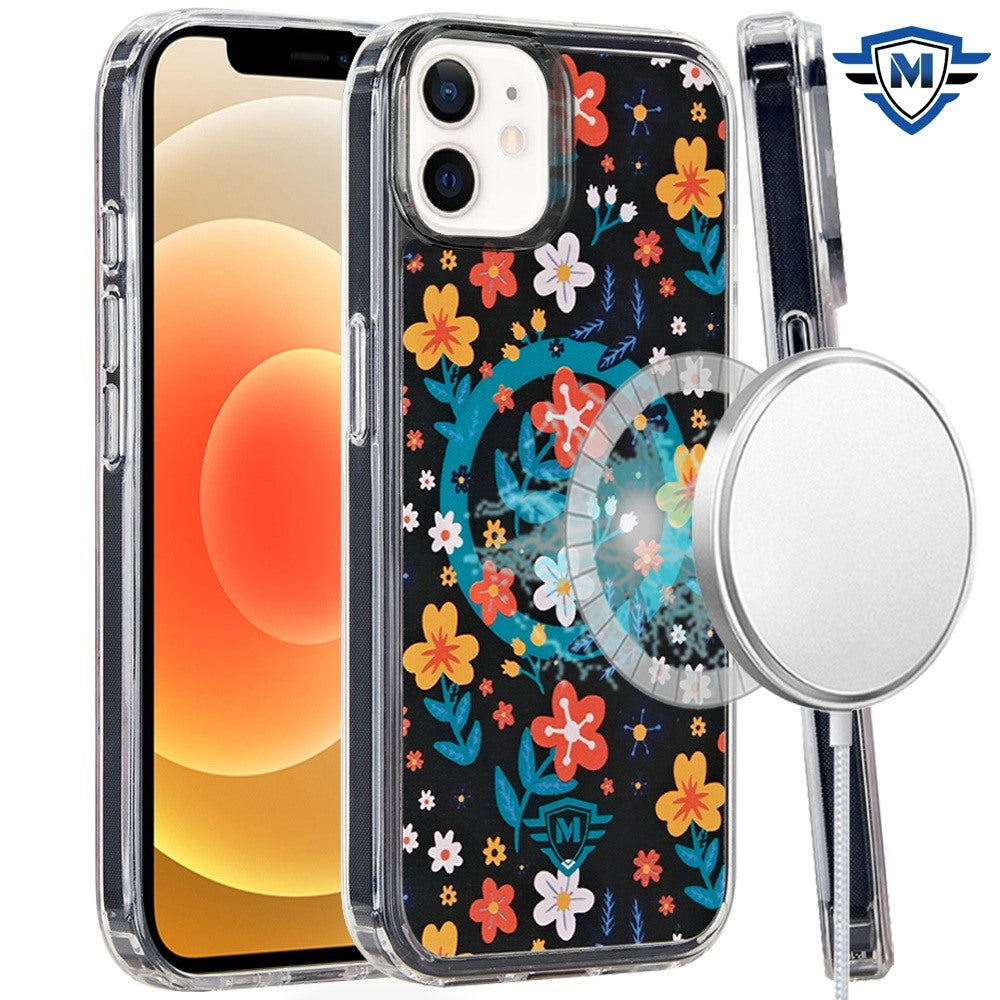 For Apple iPhone 16 (6.1") Premium Cute Pattern Design Magnetic Durable Shockproof SlimTPU Hard Back [Compatible with Magsafe] Case Cover