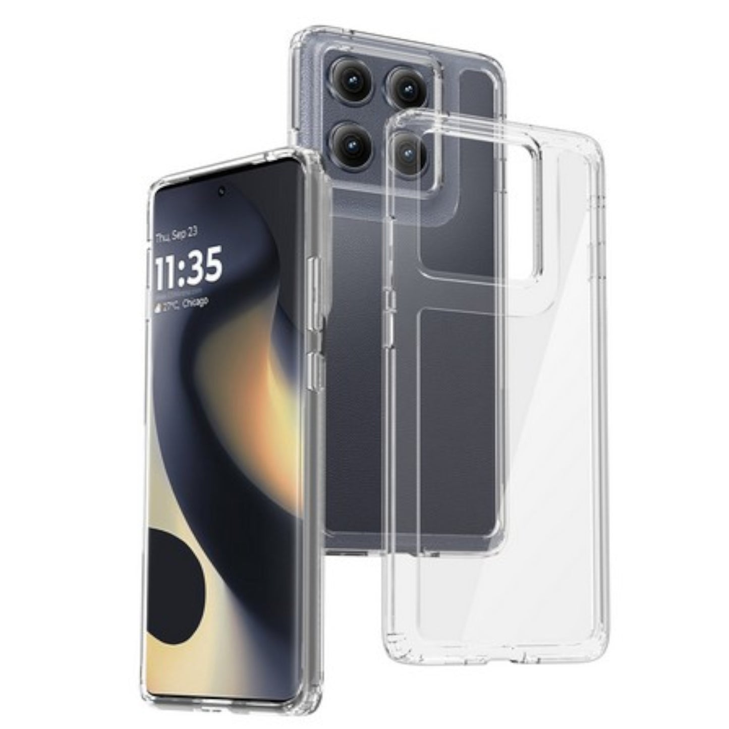 For Motorola Moto G Power 5G 2026 Crystal HD Clear Back Hybrid Case TPU Bumper Frame Slim Shockproof Hard Defender Case Cover Clear