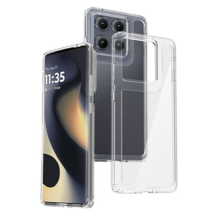 For Motorola Moto G Power 5G 2026 Crystal HD Clear Back Hybrid Case TPU Bumper Frame Slim Shockproof Hard Defender Case Cover Clear