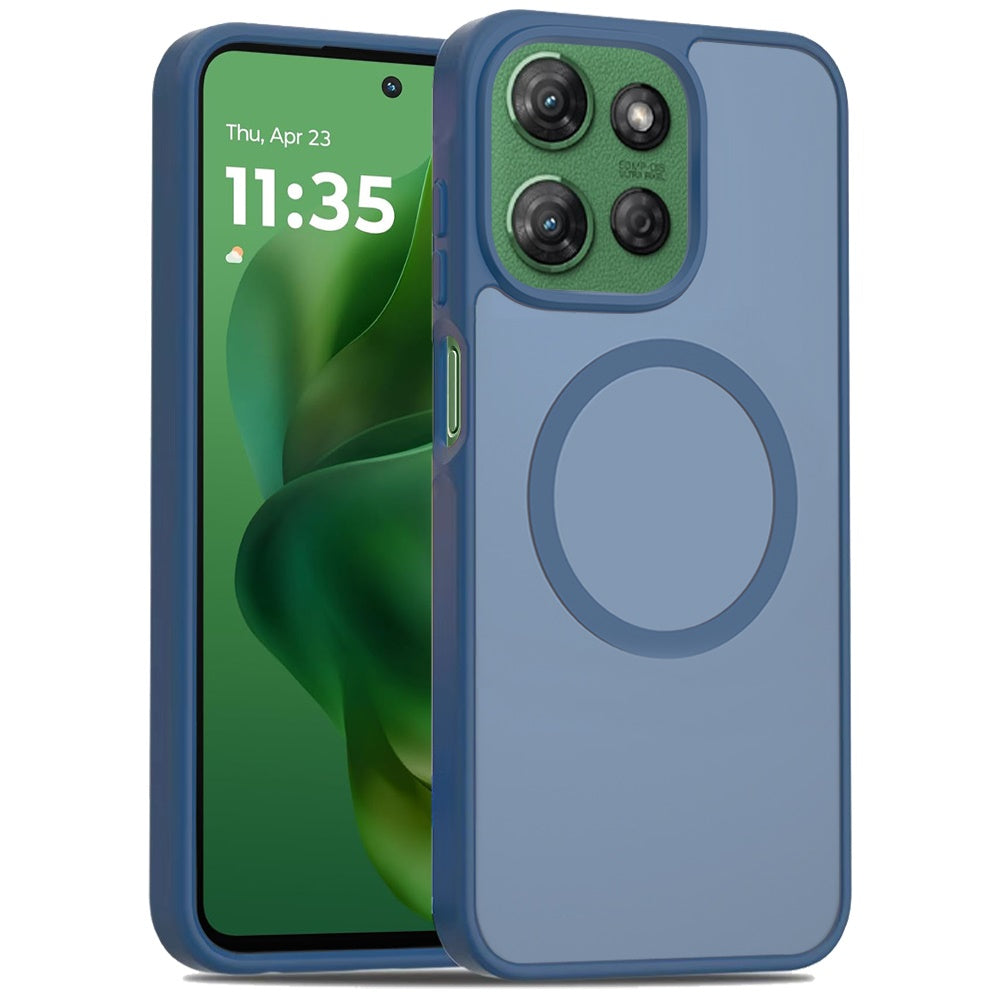 For Motorola Moto G Power 5G 2027 MagSafe Compatible Case Hybrid Soft TPU Bumper Hard Translucent Matte Back Slim Shockproof Case Cover