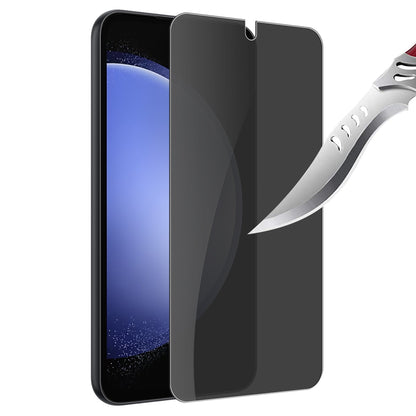 For Samsung Galaxy S23 Ultra Tempered Glass Privacy Screen Protector, Anti-Spy, Scratch Resistant, 9H Hardness, Anti-Fingerprint, Easy to Install Protector Black