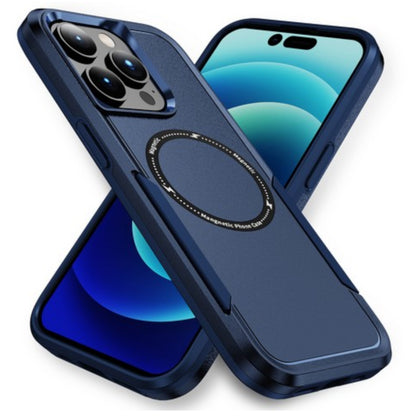 For Apple iPhone 17 Pro Max Heavy Duty Rugged & Dual-Layer Protection and Magnetic Circle Compatible with Magsafe Shockproof Case Cover