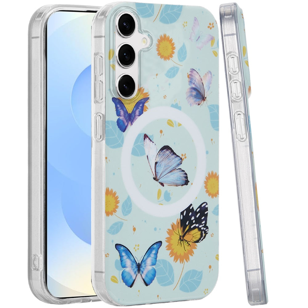 For Samsung Galaxy S25 /S24 Durable Fashion IMD Printed Design TPU Slim Shockproof Protective Case with Stylish Pattern Case Cover