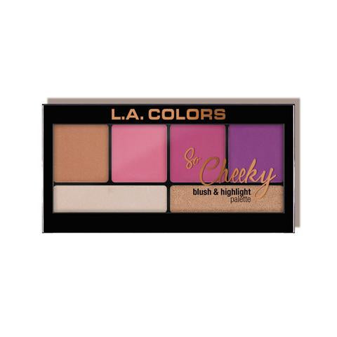L.A. COLORS So Cheeky Blush & Highlighter [Blusher, FACE, Highlight & Shimmer] Sweet & Sassy