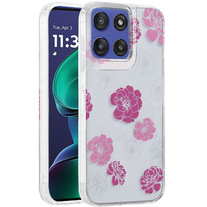 For Motorola Moto G Stylus 5G 2026 /2025 Fashion Layer Design Slim IMD TPU Protective, Shockproof Hybrid Stylish Durable Hard PC Case Cover