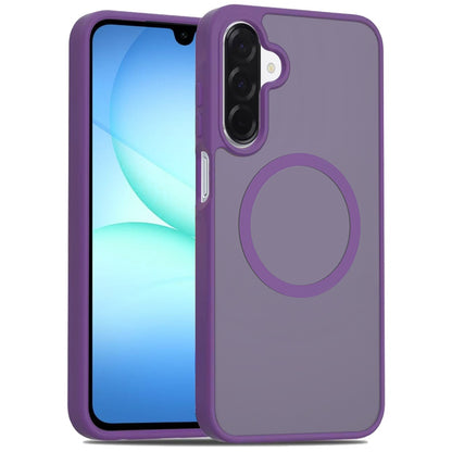 For Samsung Galaxy A17 5G MagSafe Compatible Case Hybrid Soft TPU Bumper Hard Translucent Matte Back Slim Shockproof Case Cover